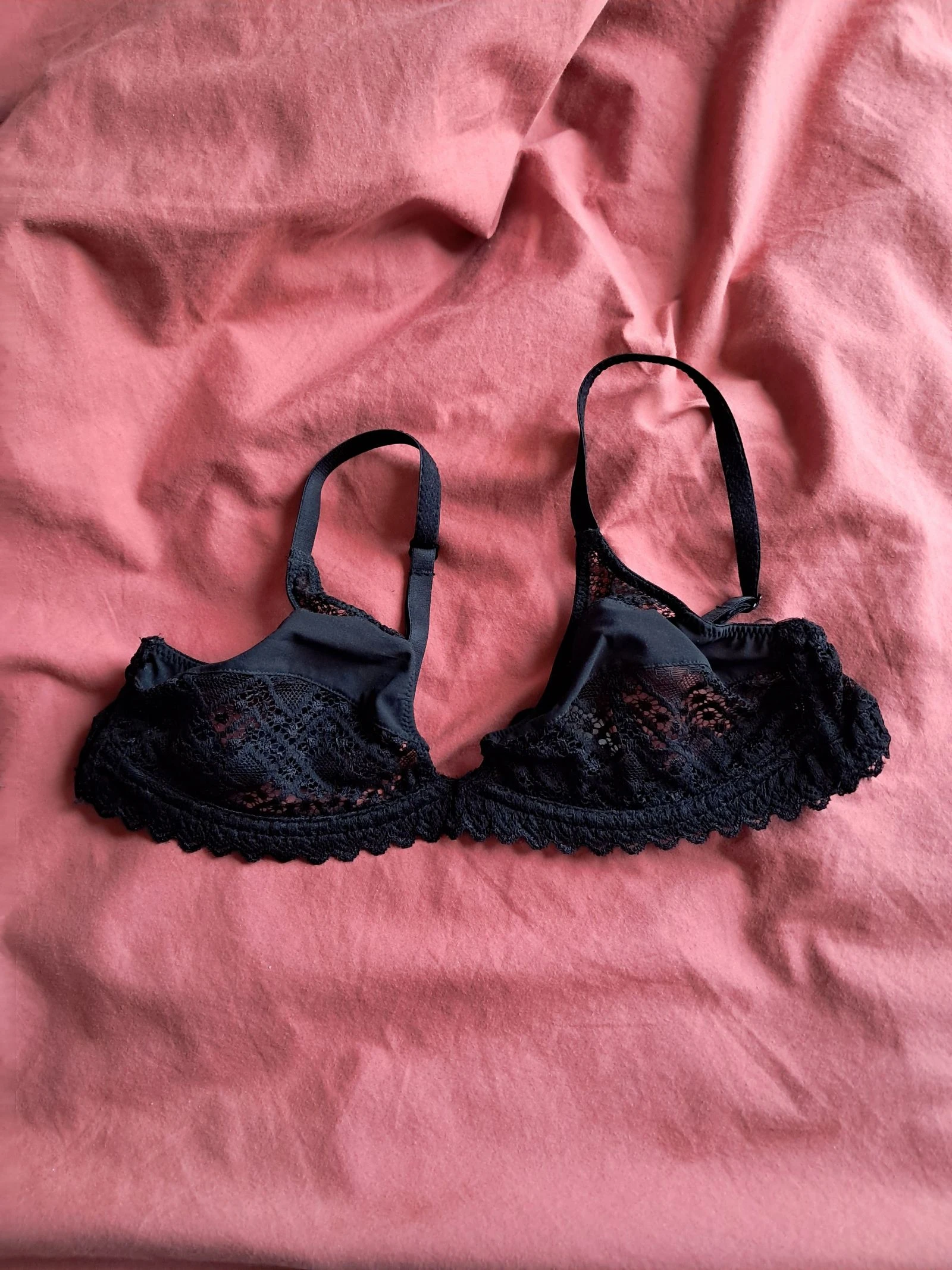 Soutient gorge 85B etam noir dentelle quasi neuf